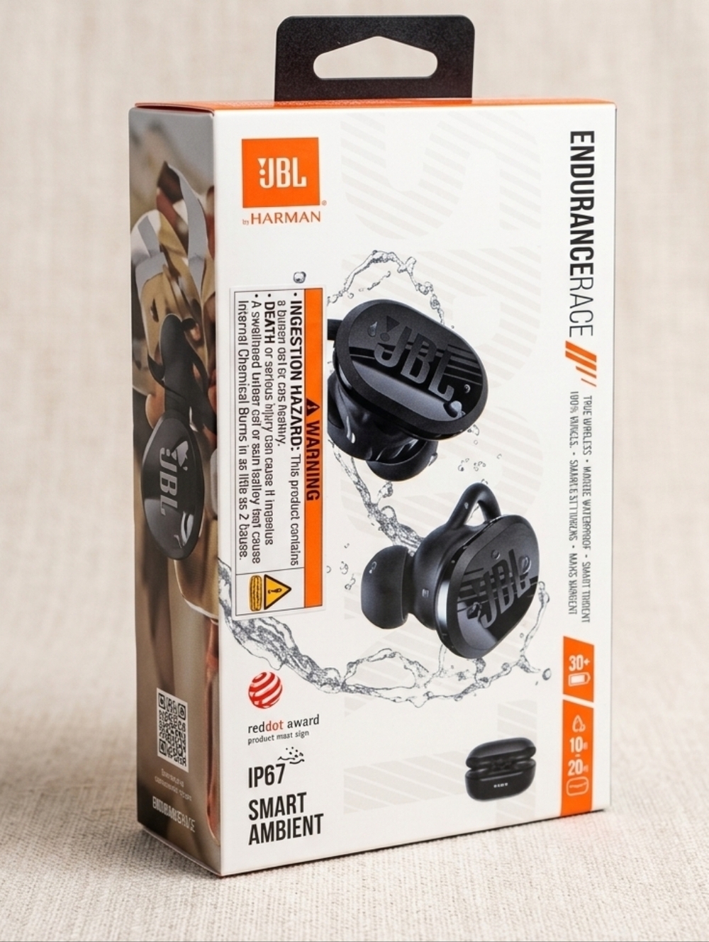 JBL Endurance Race Waterproof Wireless Earbuds | Brand